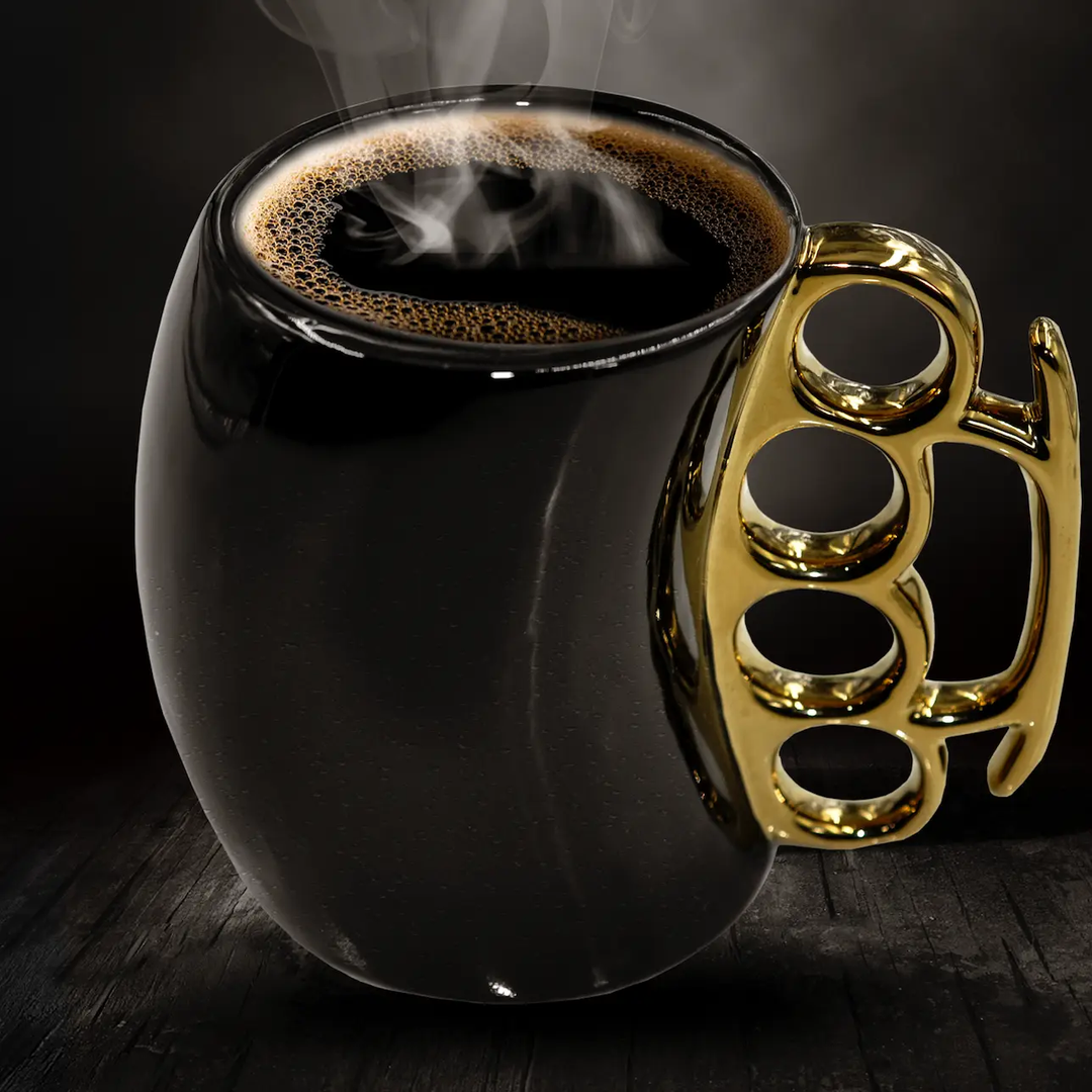 Brass Knuckle Mug