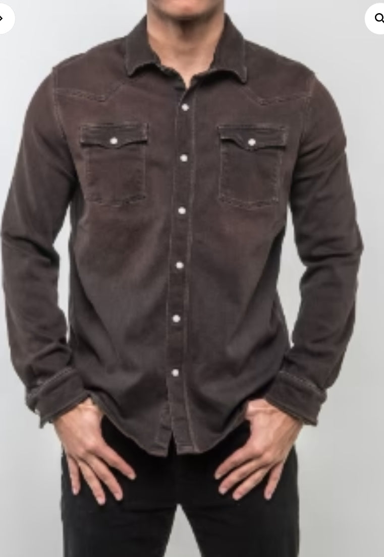 Teleria Zed Roper Western Snap Shirt