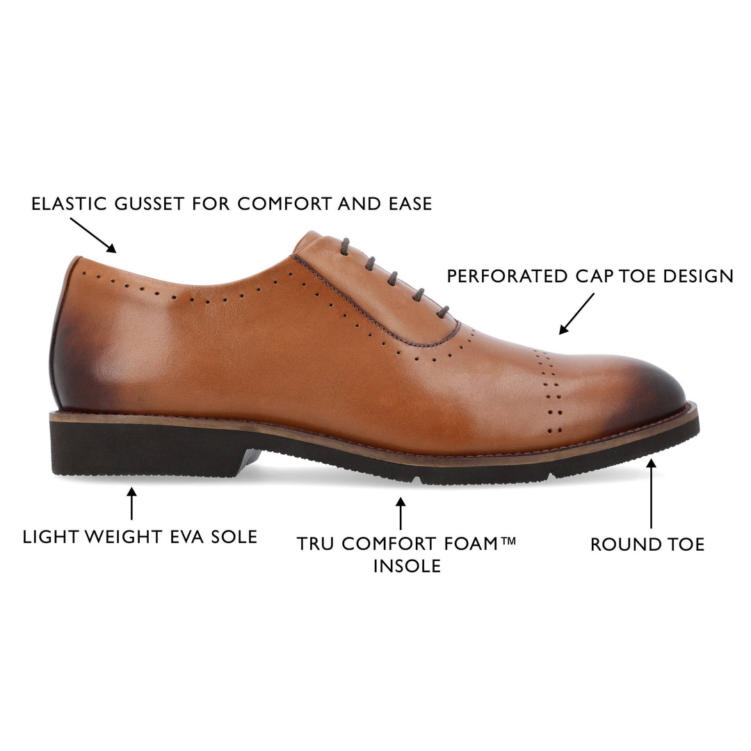 Thomas &amp; Vine Morey Perforated Oxford