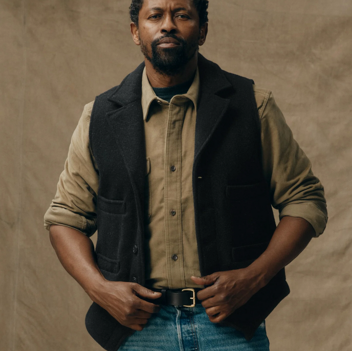 Filson Western Vest | Charcoal