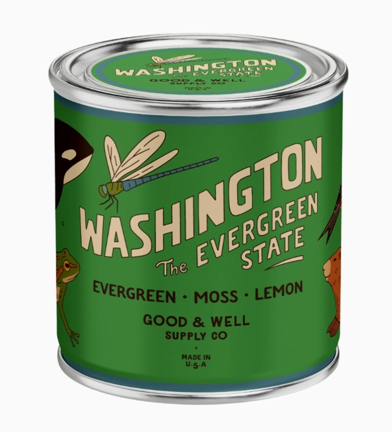 Tester - Washington State Soy Candle - Cotton Wick - 1/2 pint