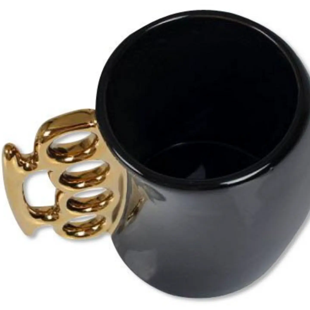 Brass Knuckle Mug