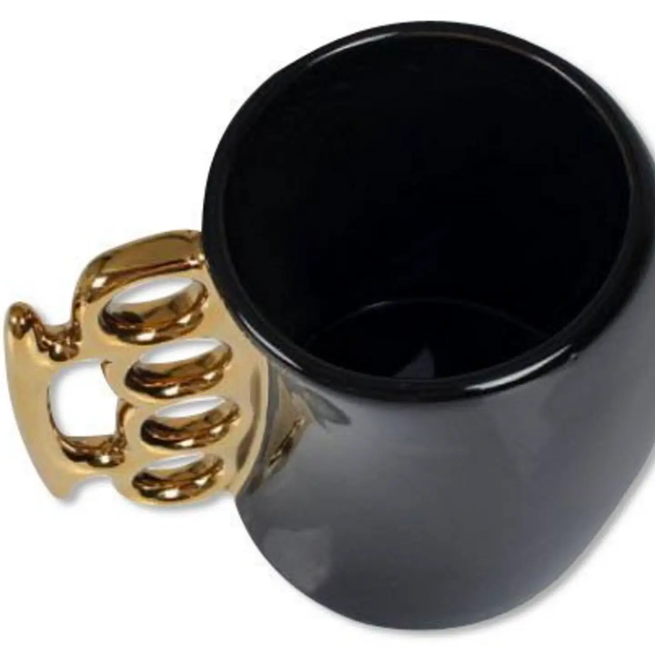 Brass Knuckle Mug