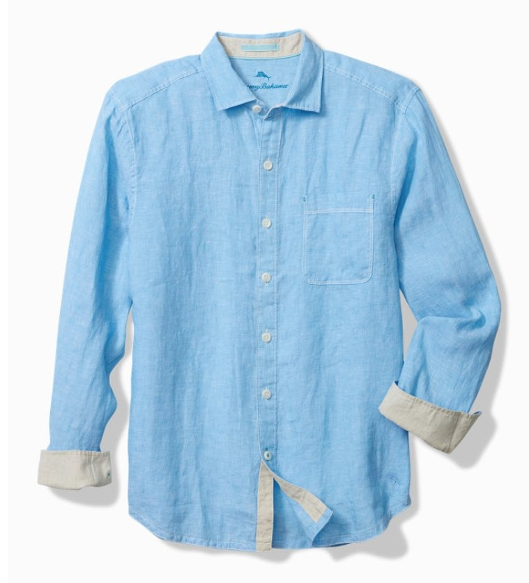Paradise Breezer Linen Long-Sleeve Shirt