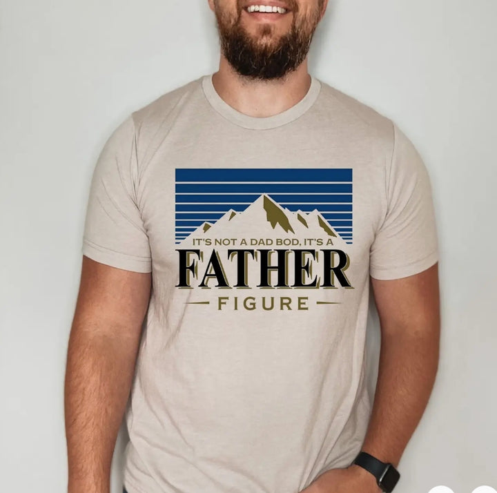 Father Figure Beer Loving Dad T-Shirt