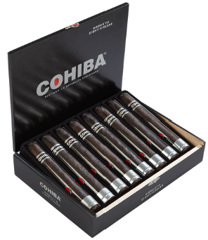 Cohiba Black Robusto Crystal Tubo (5.5 X 50)