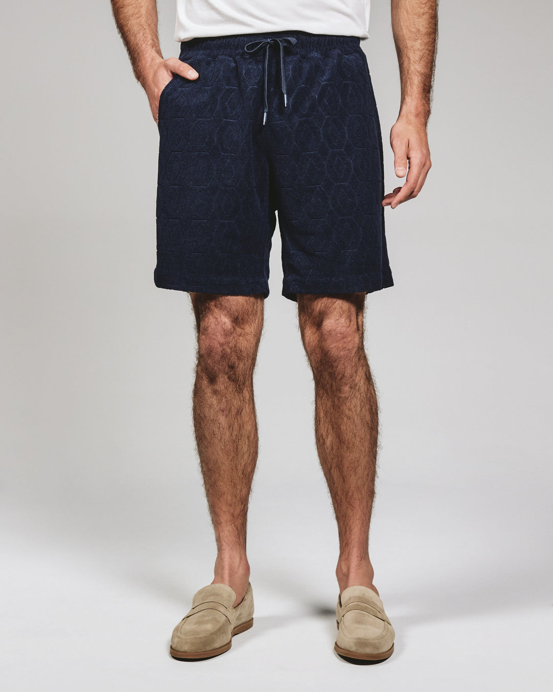 Ponce Terry Cloth Short - Navy