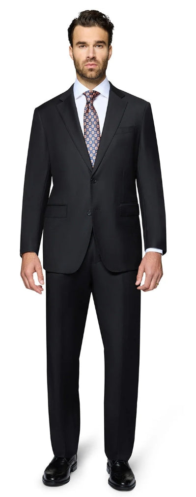 Bergamo Elegant Filarte Double Breasted 2 pc Wool Suit