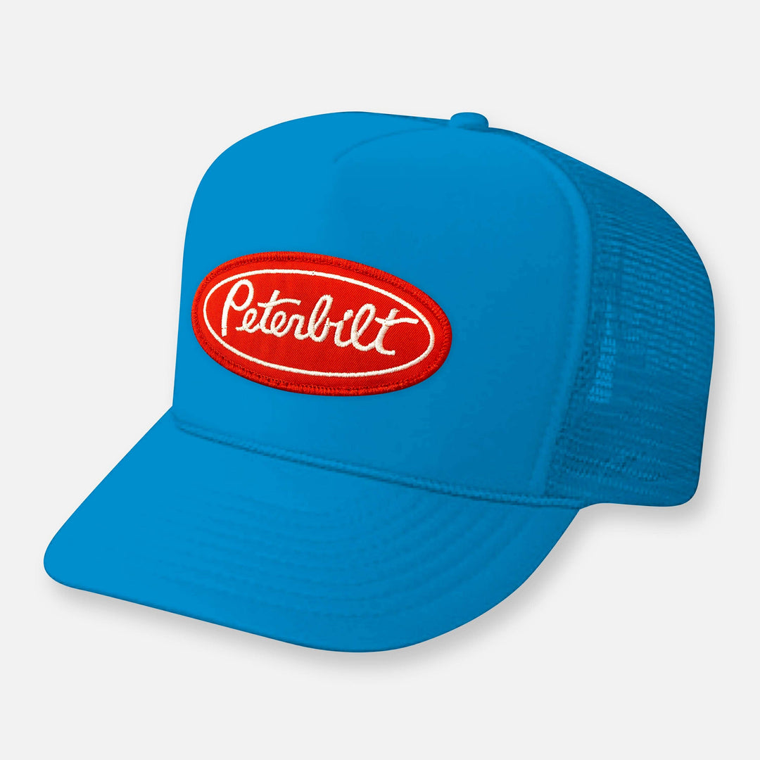 Peterbilt - Black/Curved Bill Patch Hat