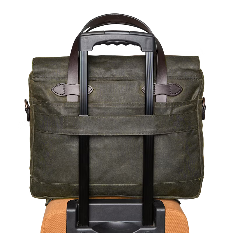 Filson 24 Hour Tin Briefcase - Dark Tan