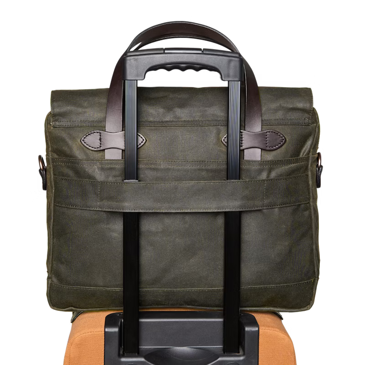 Filson 24 Hour Tin Briefcase - Dark Tan