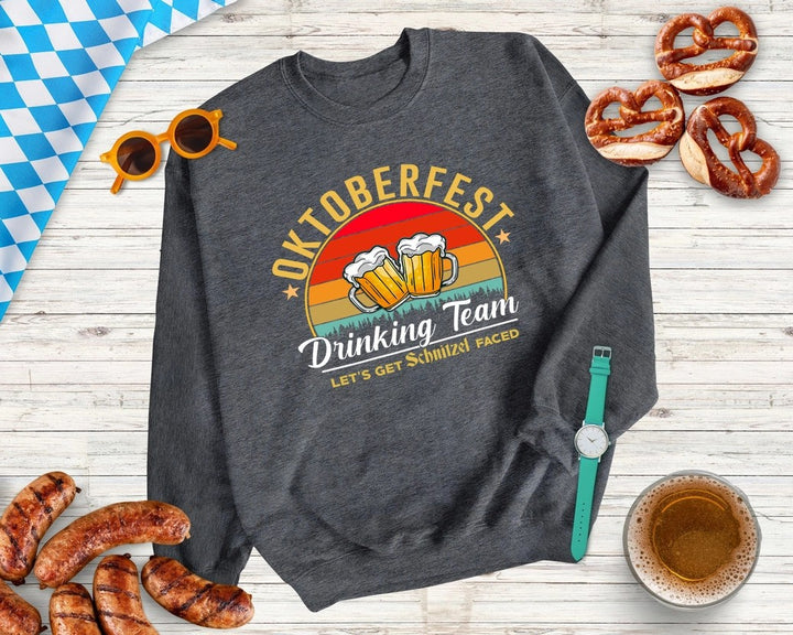Oktoberfest Funny Drinking Team Sweatshirt, Beer Sweatshirt