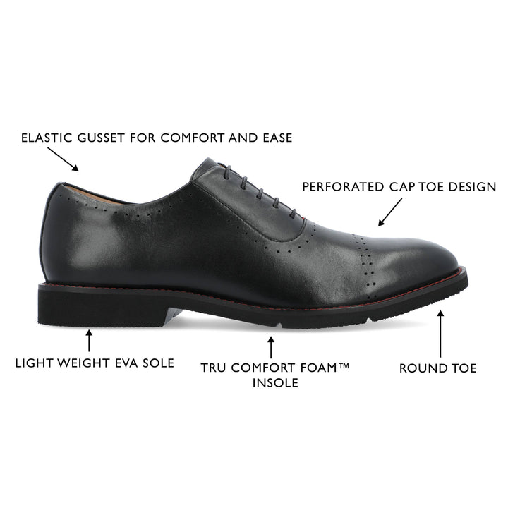 Thomas &amp; Vine Morey Perforated Oxford