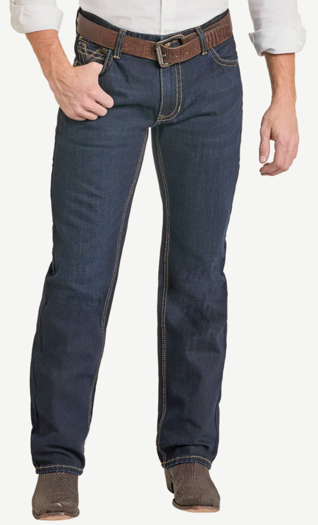 Rock &amp; Roll Denim Relaxed Fit Straight Bootcut Jeans