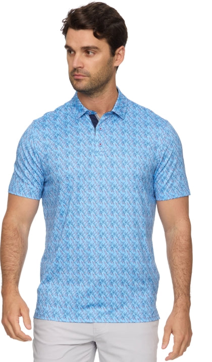 Dixon SS Golf Club Print Performance Polo
