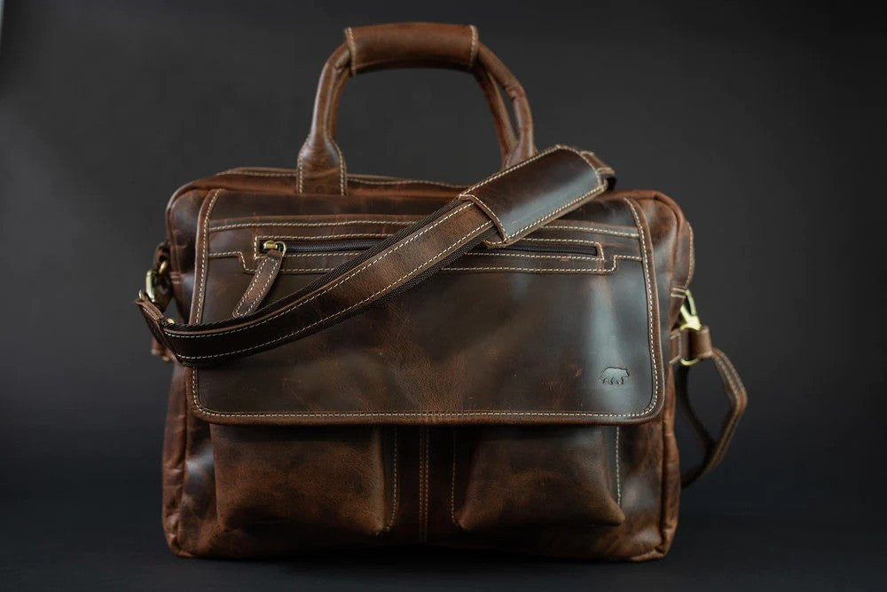 Pilot Bag - Dark Walnut