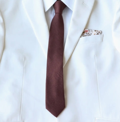 Tie Mood Two-Tone Brown Tie