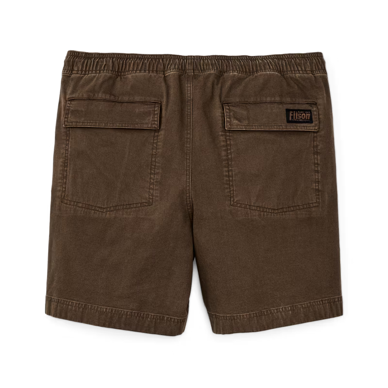 Filson Granite Mountain Pull On Shorts - Dark Earth