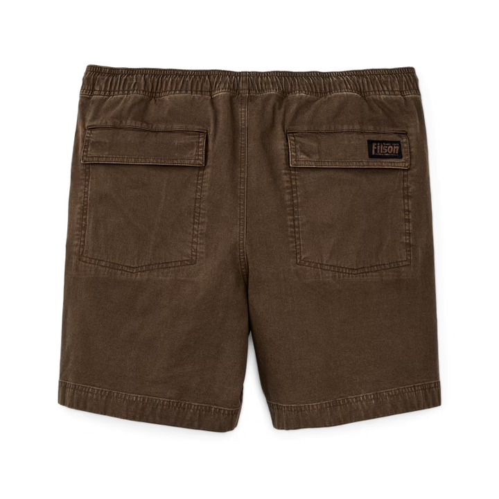 Filson Granite Mountain Pull On Shorts - Dark Earth