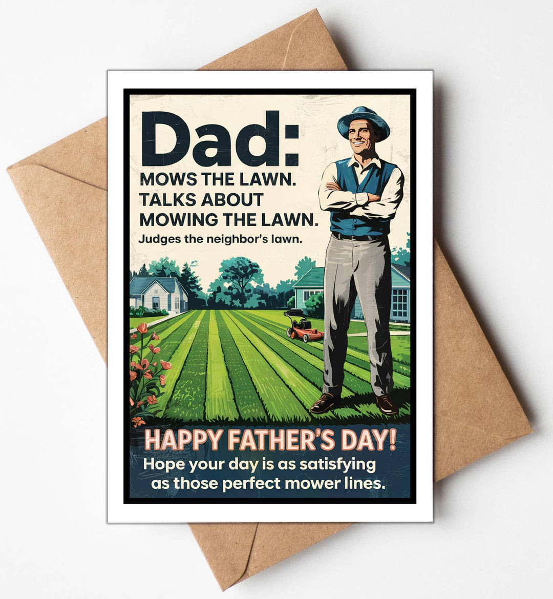 Funny Fathers Day Card | Fathers Day Gifts | Made in USA