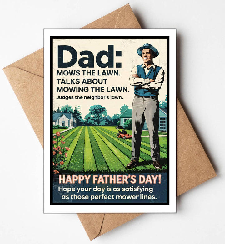 Funny Fathers Day Card | Fathers Day Gifts | Made in USA
