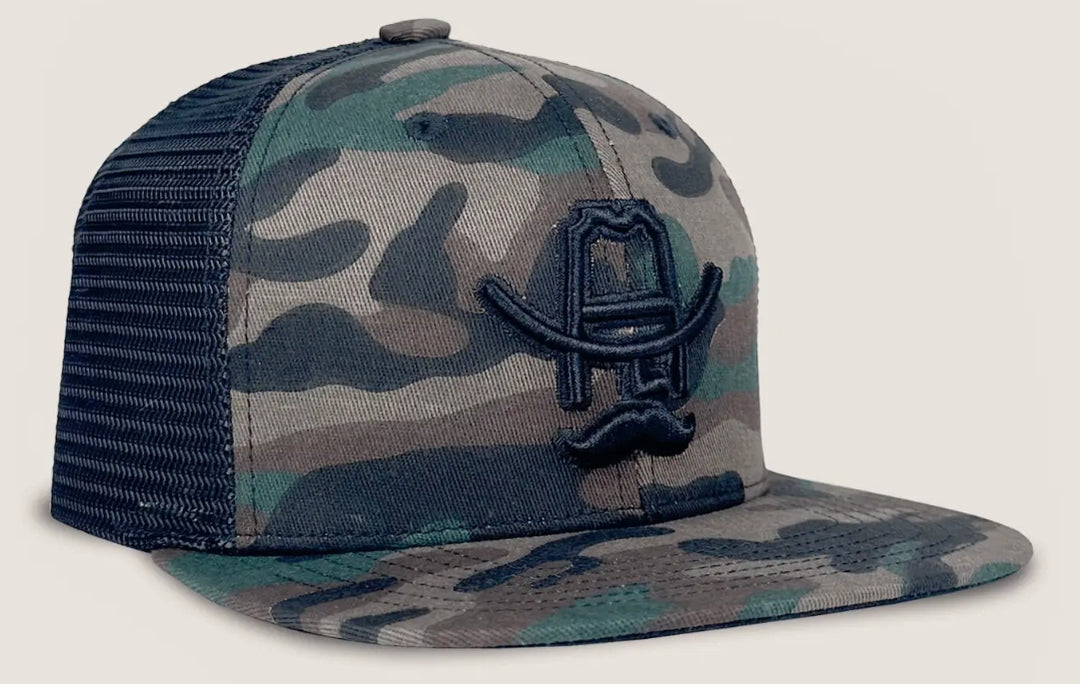 Hank 3D Flat Bill Trucker Hat