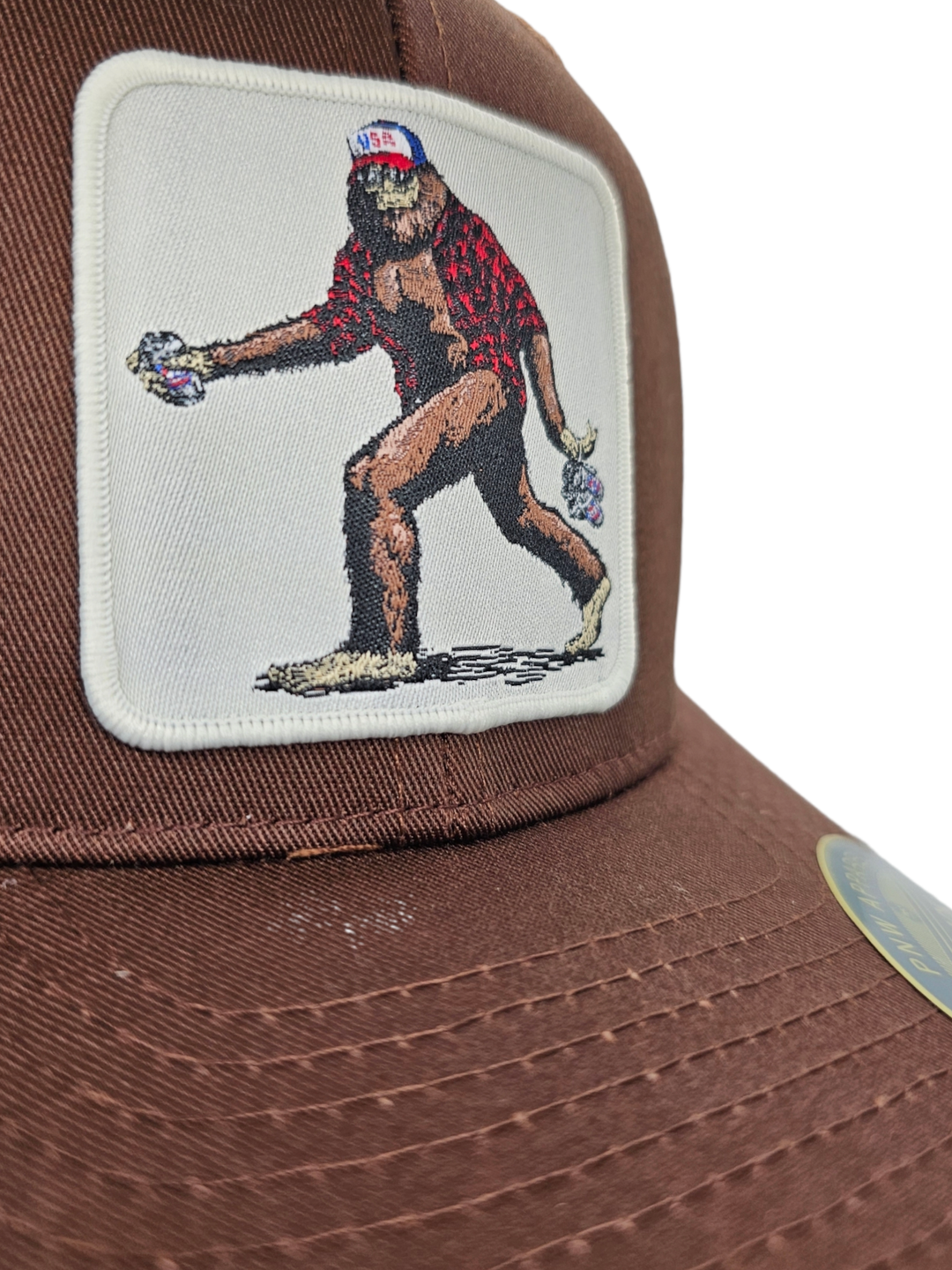 Sasquatch Trucker Mesh Snapback Hat