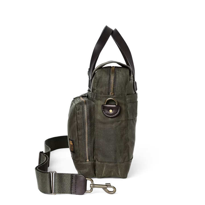 Filson 24 Hour Tin Briefcase - Dark Tan