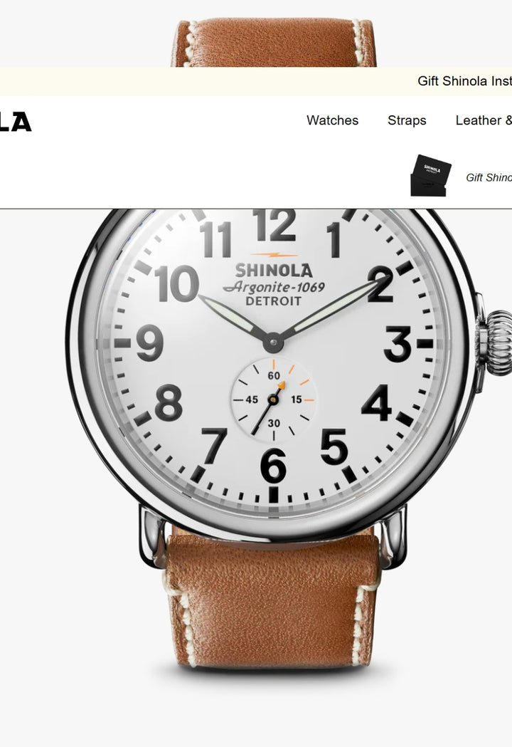 Runwell Argonite 1069 47mm Watch
