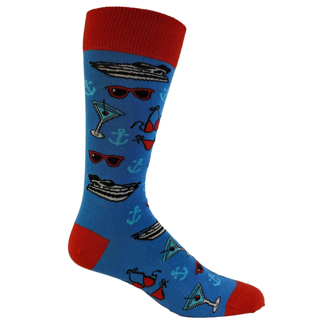 Mens Boats And Hoes Sock
