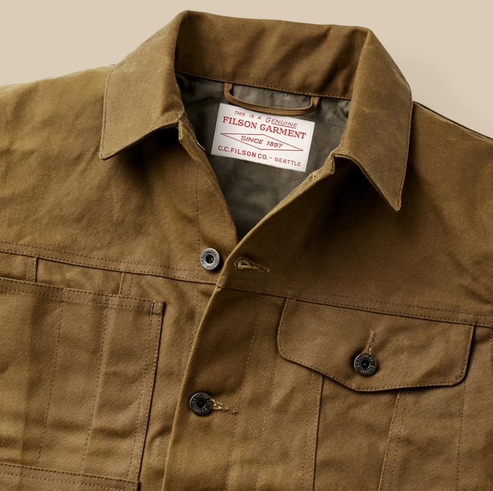 Filson Tin Cloth Short Lined Cruiser Jacket