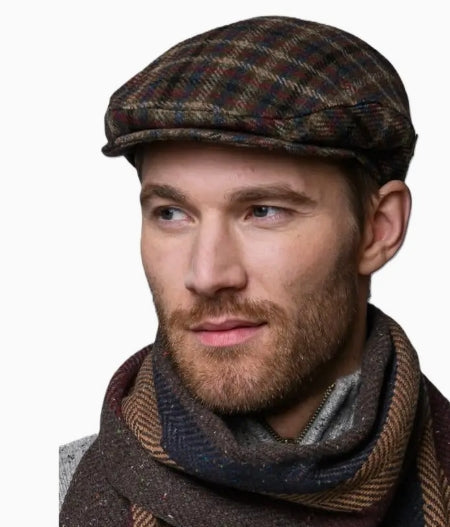 Trinity Tweed Flat Caps - Unisex - Made in Ireland - Unisex