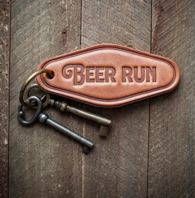 Leather Keychain