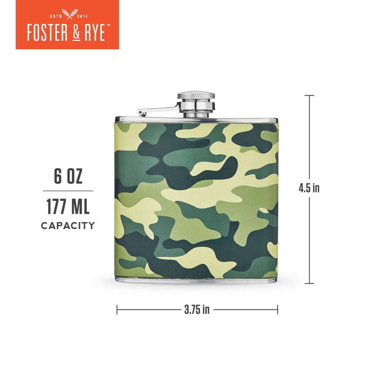 Stainless Steel Flask - Camoflauge