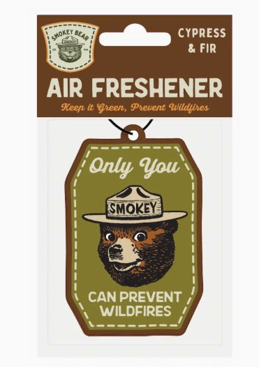 Smokey Bear Car Air Freshener