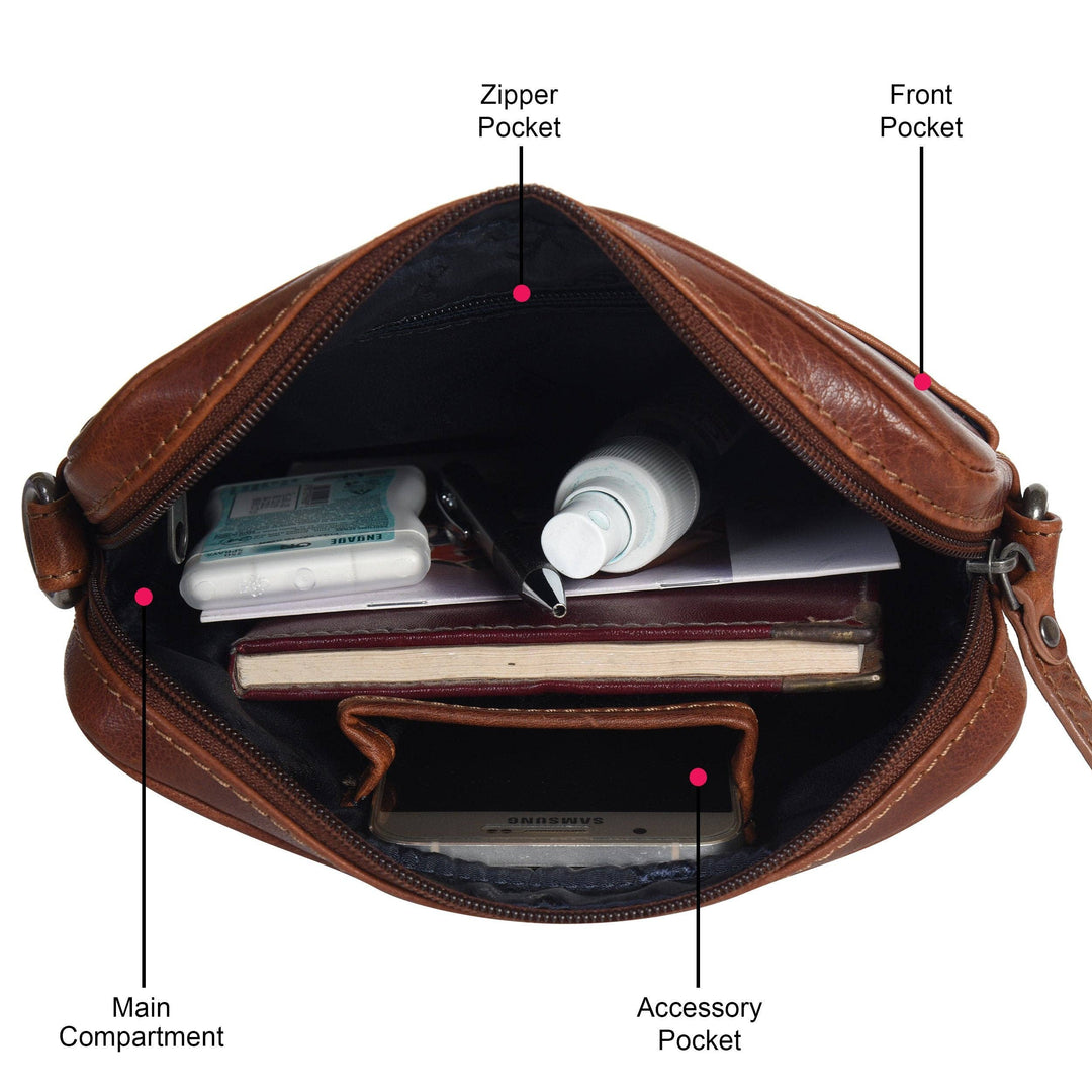 Tribal Flight Bag Vintage Brown - 5519