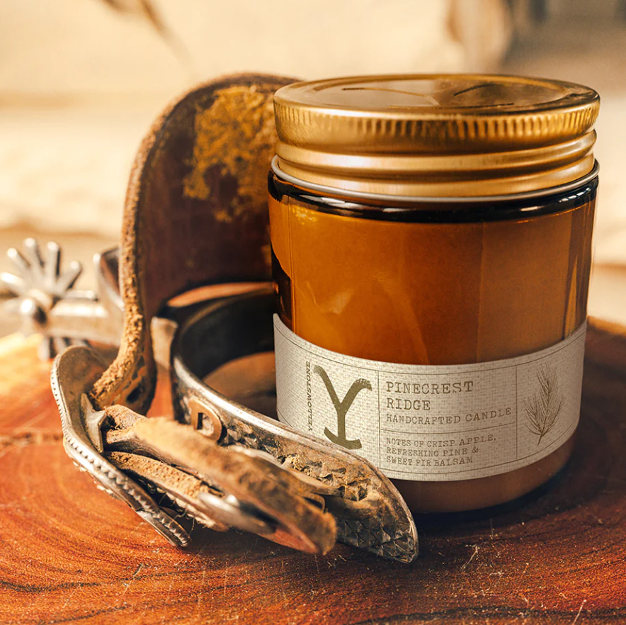 Tru Western Yellowstone Candle - 8oz Pinecrest