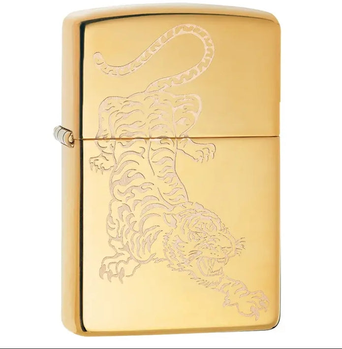 254B Tattoo Tiger Design Lighter