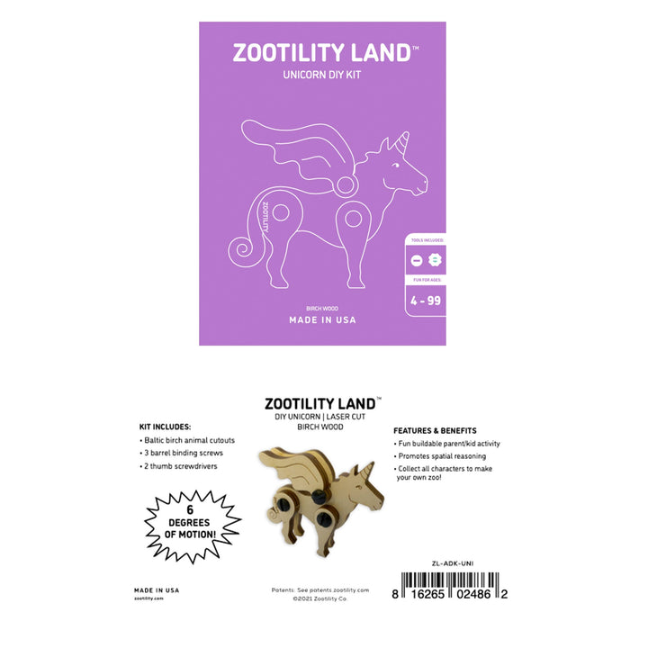 Wooden 3D Puzzle Toy - Mythical