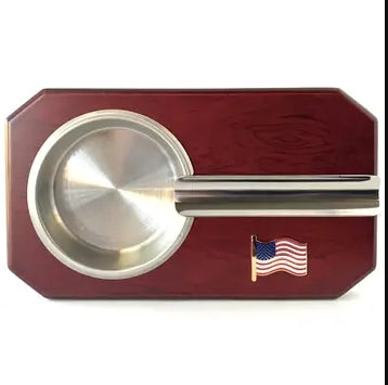 US Flag Cigar Ashtray