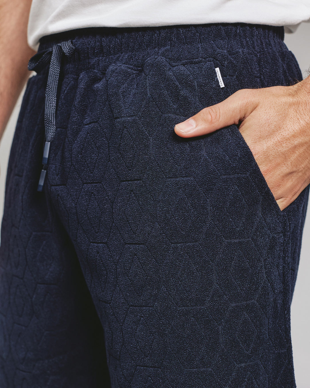 Ponce Terry Cloth Short - Navy