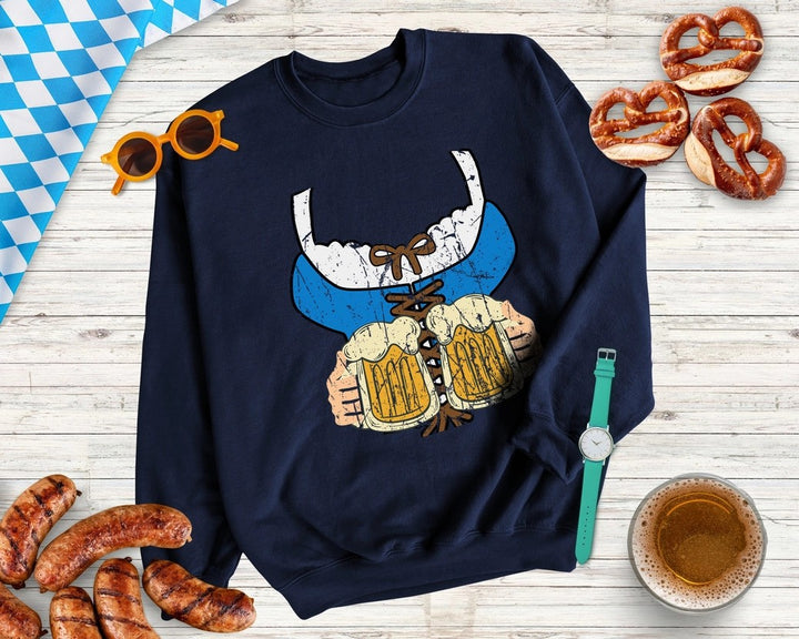 Funny Oktoberfest Dirndl Sweatshirt