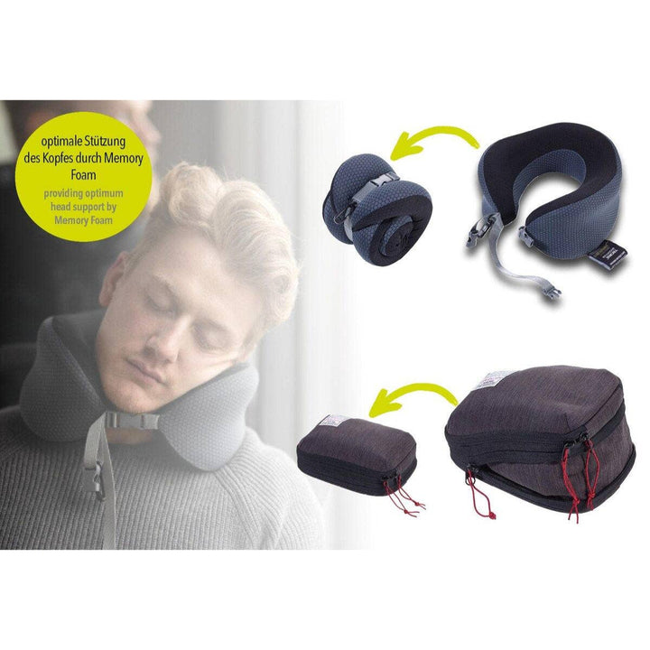Troika Memory Foam Travel Neck Pillow