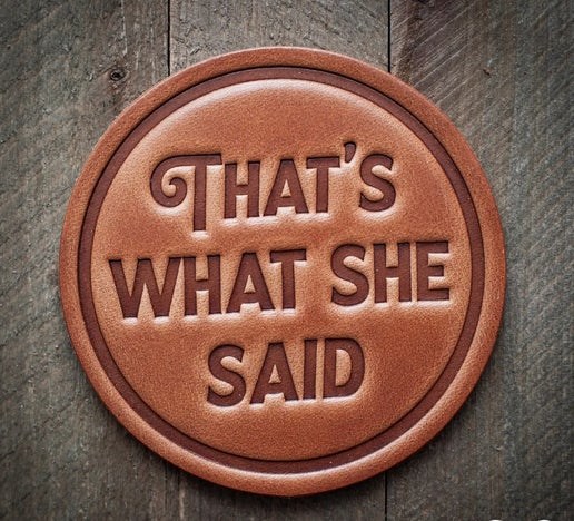 Leather Coaster