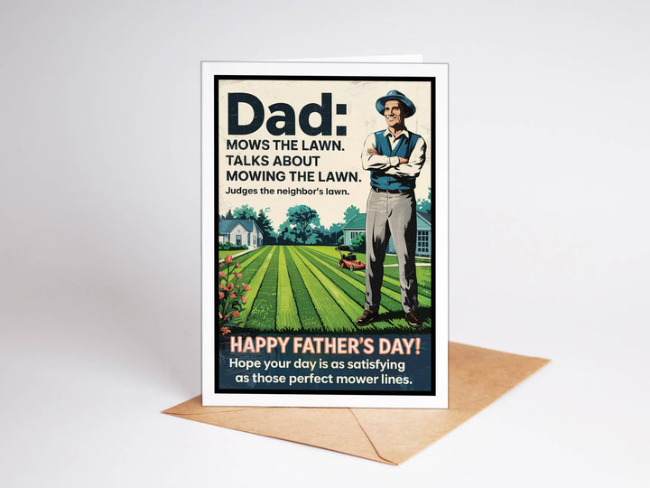 Funny Fathers Day Card | Fathers Day Gifts | Made in USA