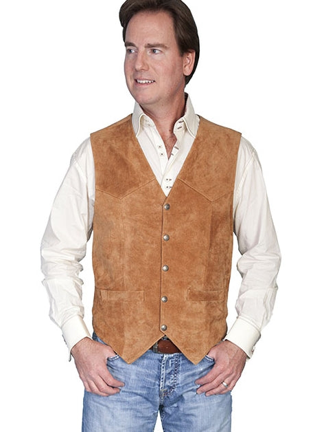 Western All-Leather Vest