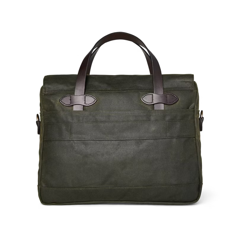 Filson 24 Hour Tin Briefcase - Dark Tan