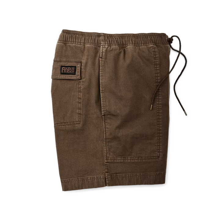 Filson Granite Mountain Pull On Shorts - Dark Earth