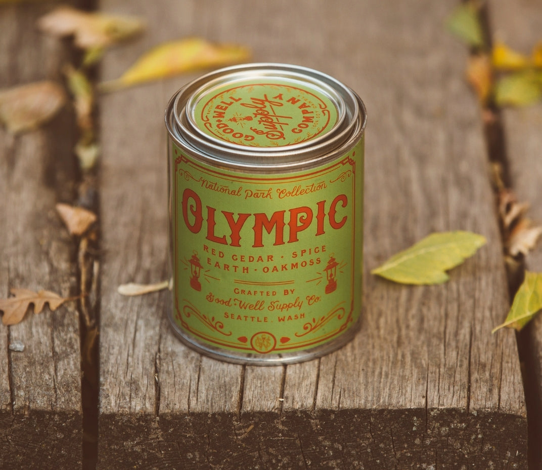 Tester - National Park Candle - 1/2 Pint - Olympic