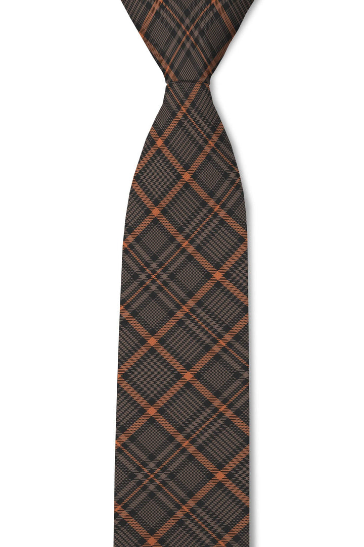 Swanson - Brown Flannel Tie